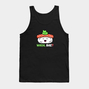 Wasa, Bae | Sushi Wasabi Pun Tank Top